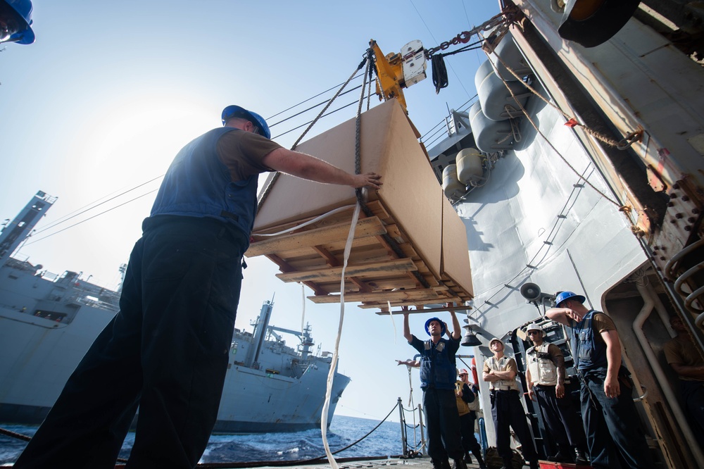 USS Leyte Gulf Goes Underway for Deployment