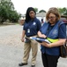 Disaster Survivor Assistance Teams and FEMA Corps Canvas Areas in Lavaca, Arkansas Impacted by Recent Flooding