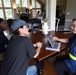 Disaster Survivor Assistance Teams and FEMA Corps Register a Resident in Lavaca, Arkansas Impacted by Recent Flooding