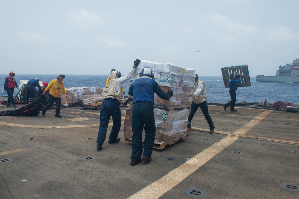 USS Leyte Gulf Goes Underway for Deployment