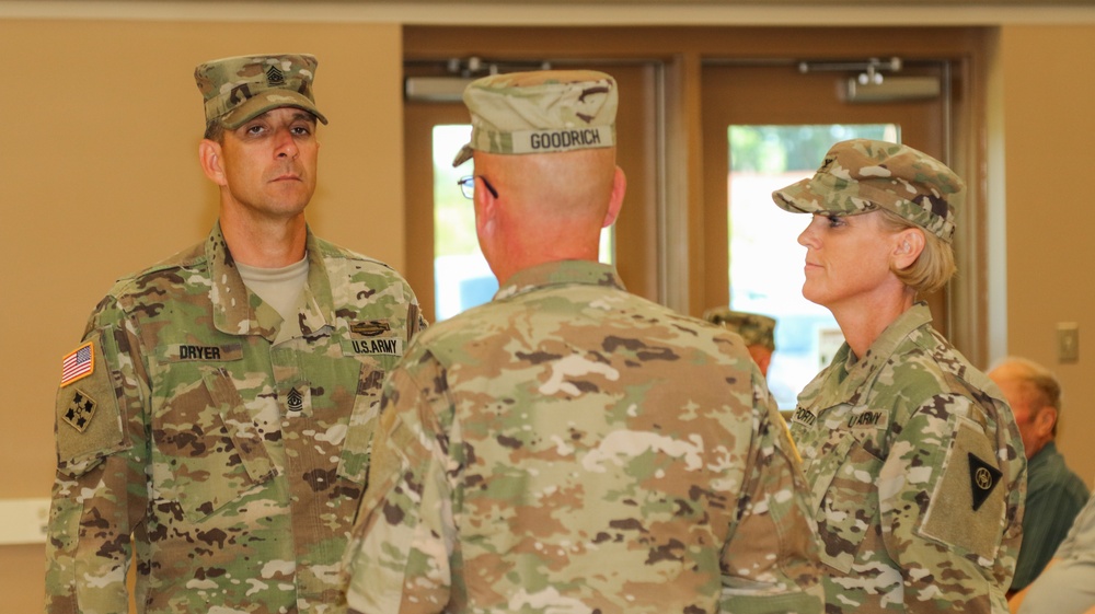 Fort McCoy NCO Academy Change of Commandant