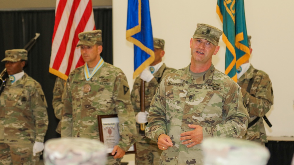 Fort McCoy NCO Academy Change of Commandant