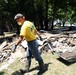 Local Church Members Help Cleanup a House Impacted by Recent Flooding