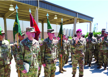 519th Military Police Battalion Soldiers sweep SHARP boards