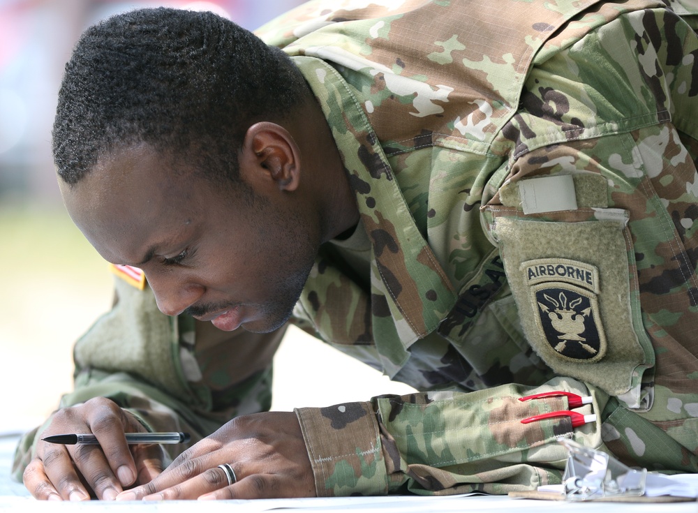 Soldiers and NCOs Tested at Competition