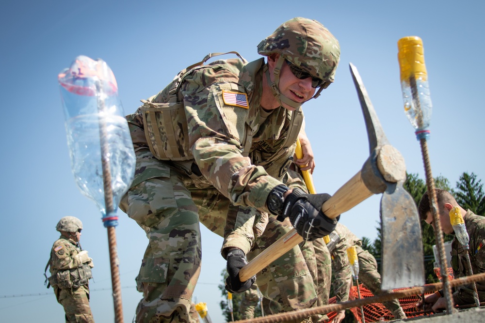 West Virginia National Guard engineers lay foundation for successful Resolute Castle