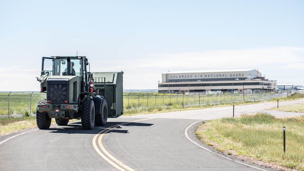 Missouri Air Guardsmen visit Buckley Air Force Base, Colorado