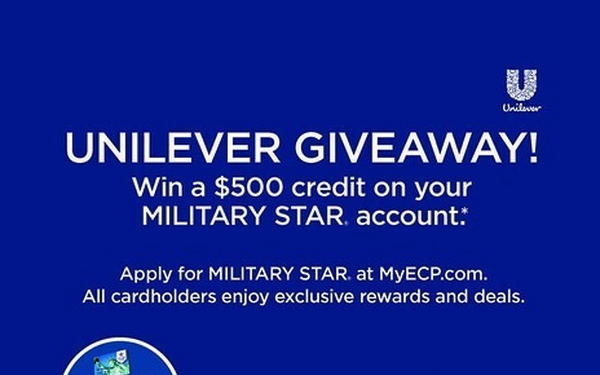 MILITARY STAR Shoppers Have Chance at $25,000 in Prizes in Unilever Giveaway