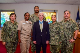 Medal of Honor Veteran Speaks About Duty and Sacrifice at NMCP