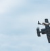 A U.S. Air Force F-22, A-10 and P-51 perform at the Wings Over Whiteman Air and Space show