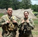 Field exercise a family campout for two Pennsylvania Guardsmen