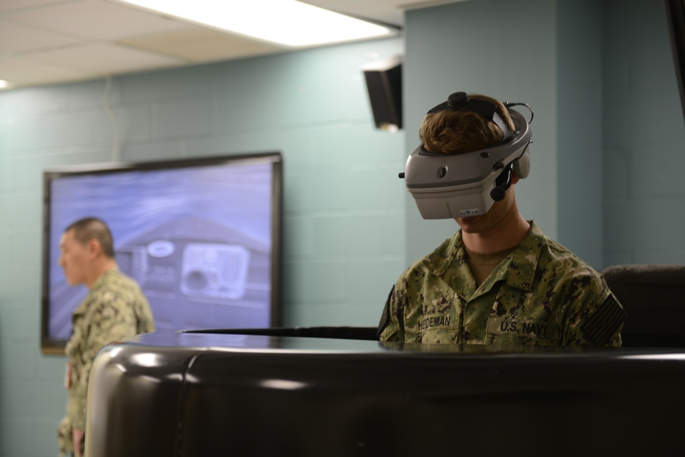U.S. Naval Academy Midshipmen Train with Trident Training Facility