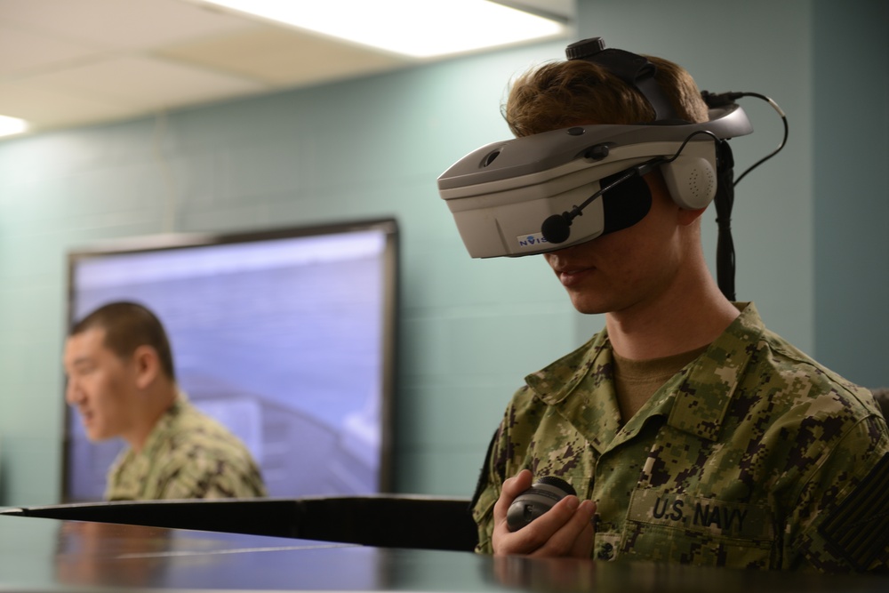 U.S. Naval Academy Midshipmen Train with Trident Training Facility