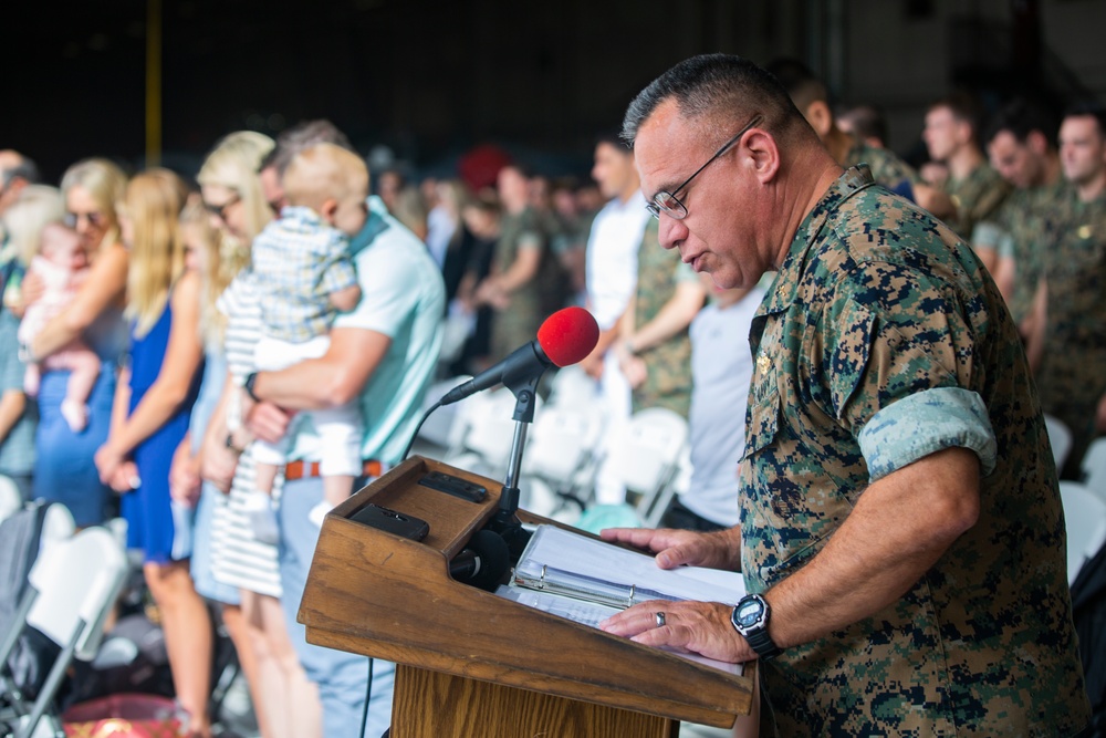 VMAT-203 Change of Command