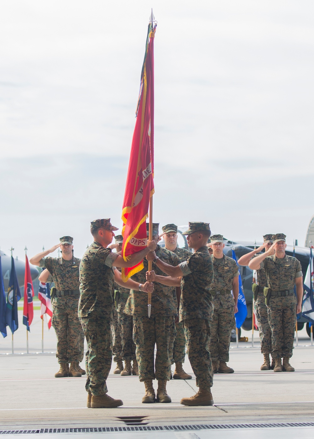 VMAT-203 Change of Command