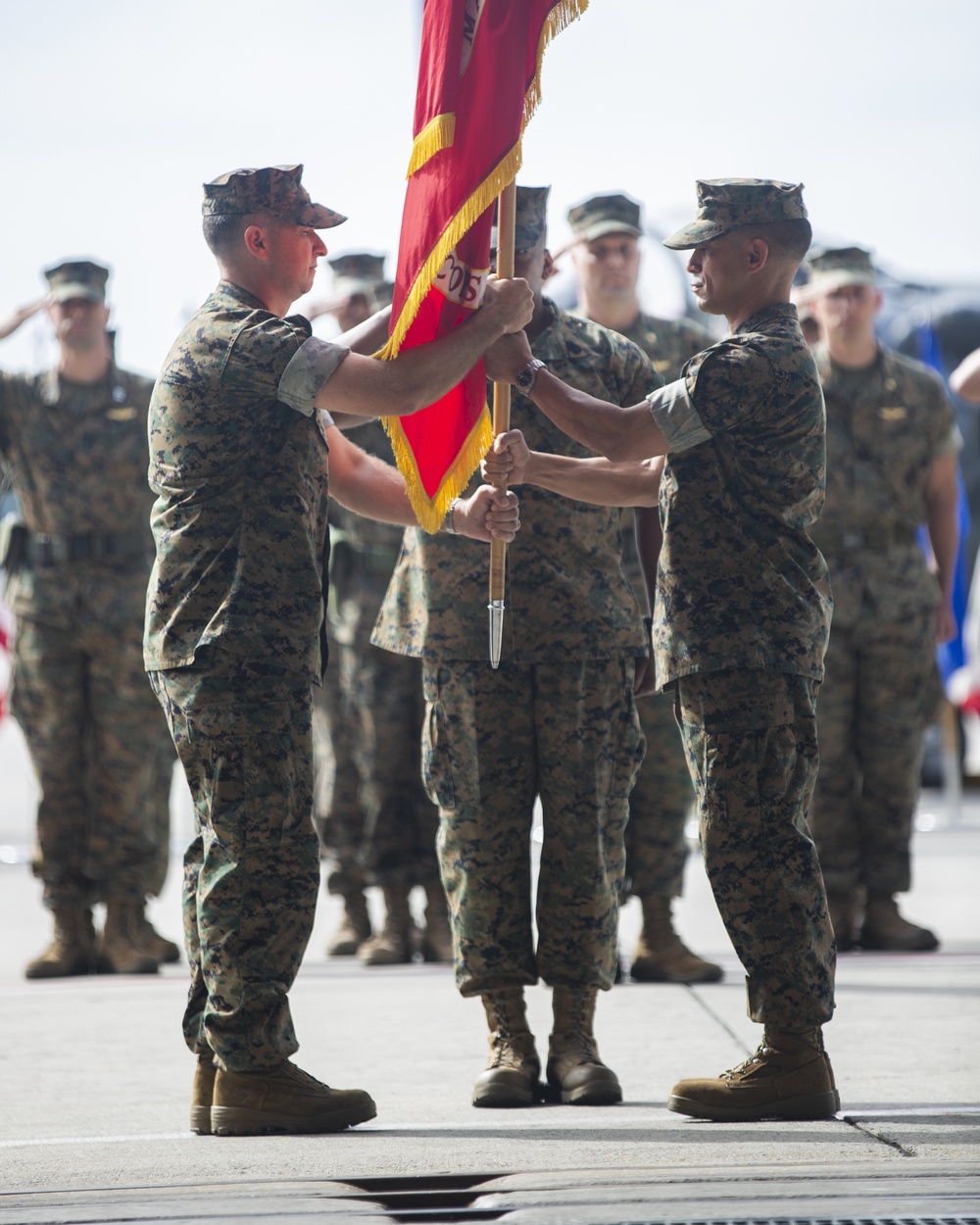 VMAT-203 Change of Command