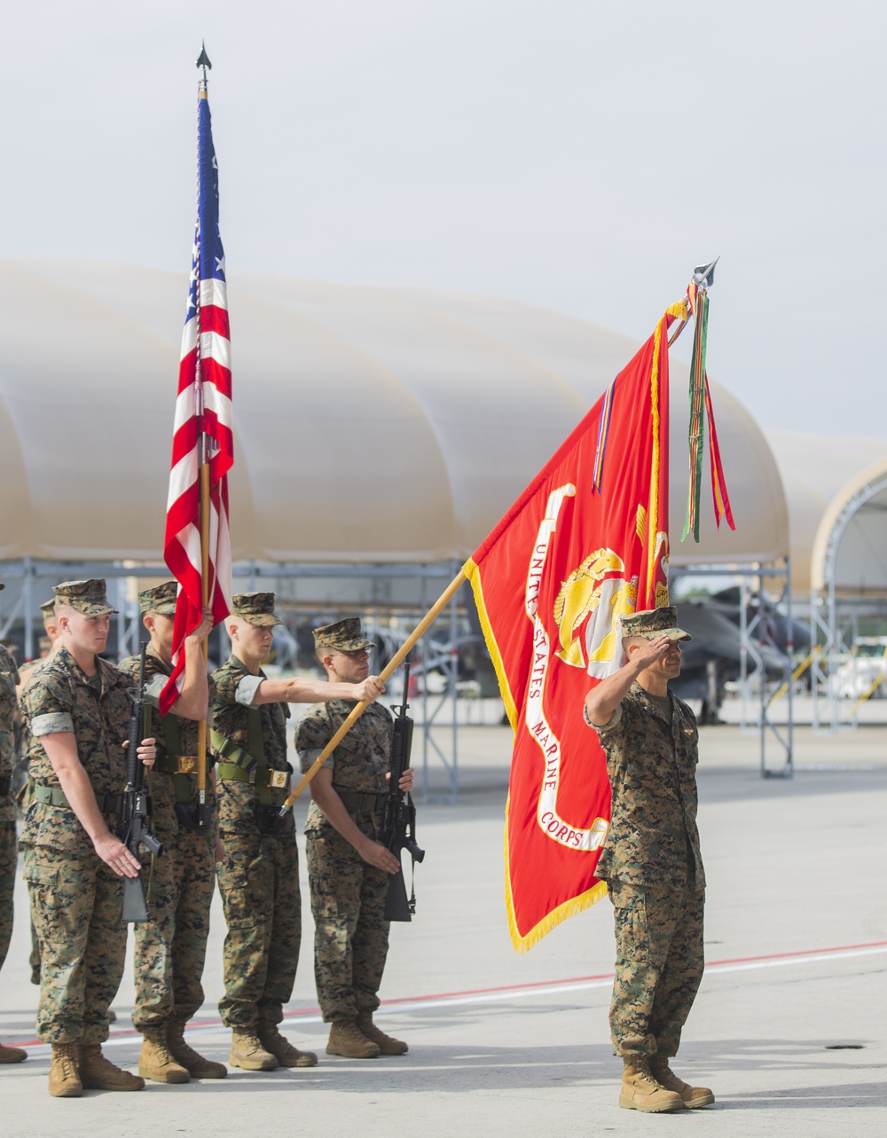 VMAT-203 Change of Command