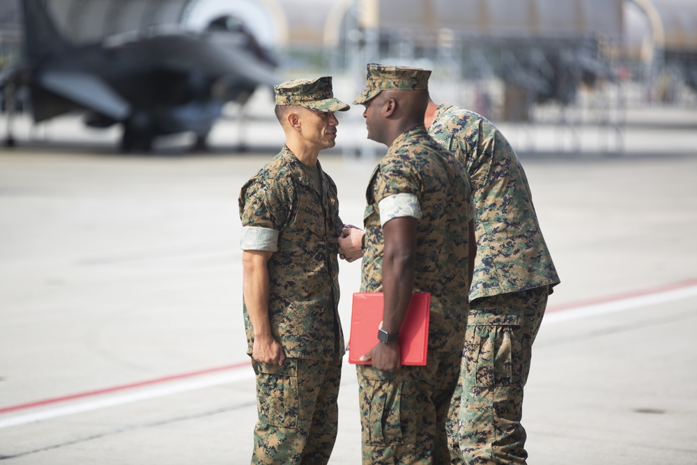 VMAT-203 Change of Command