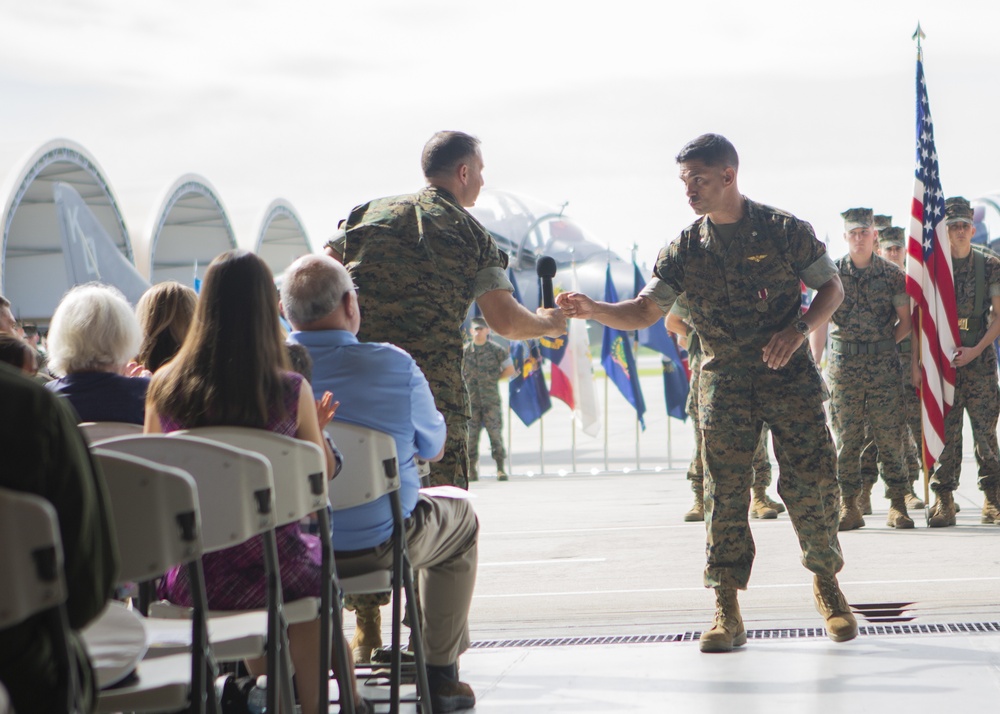 VMAT-203 Change of Command