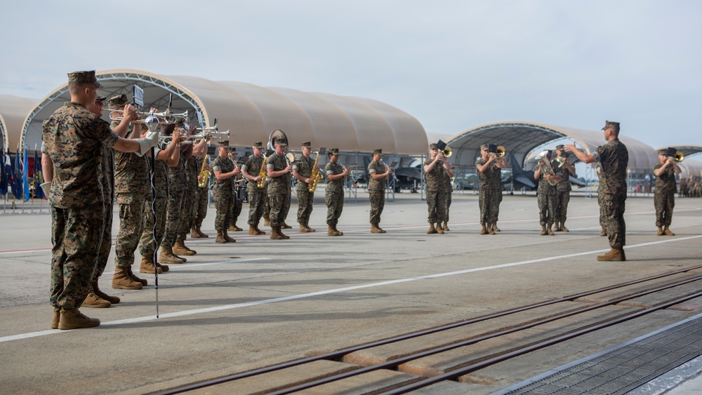 VMAT-203 Change of Command