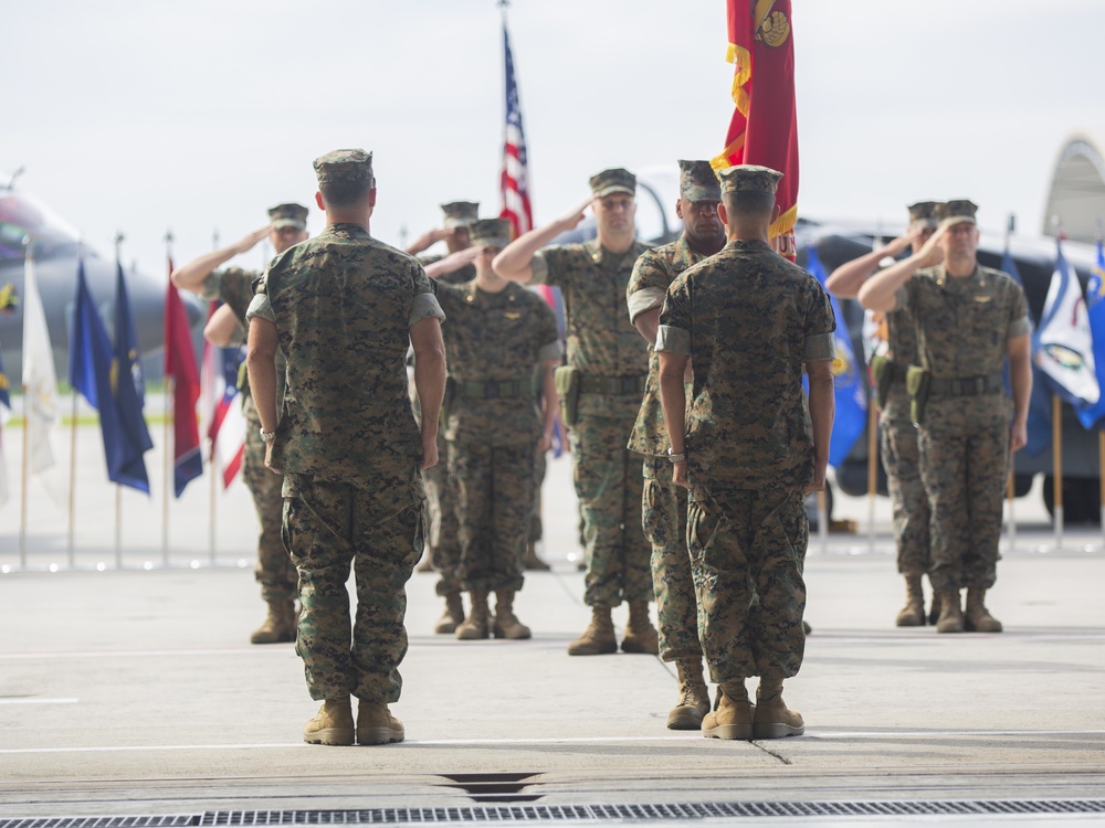 VMAT-203 Change of Command