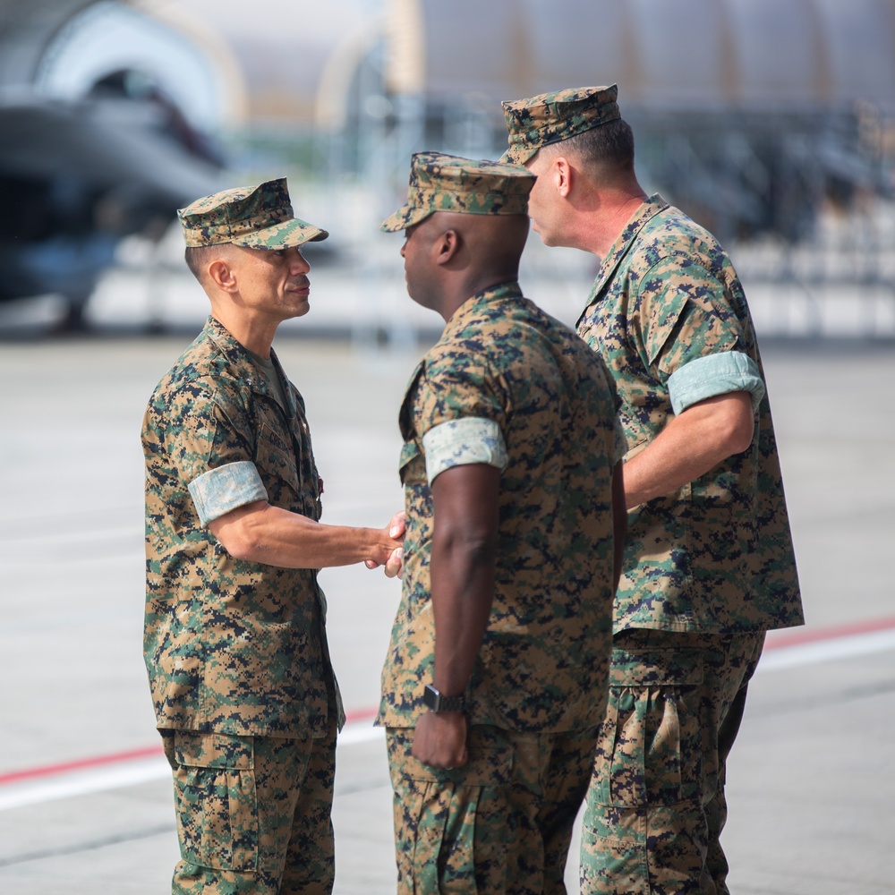 VMAT-203 Change of Command