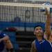 Warriors practice Sitting Volleyball