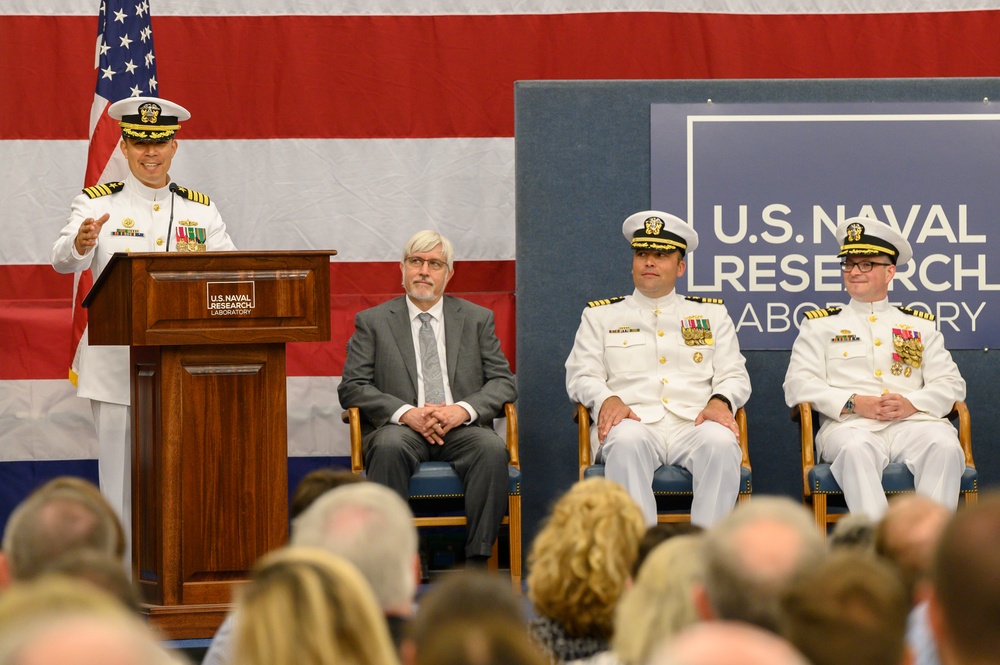 U.S. Naval Research Laboratory Welcomes 40th Commander