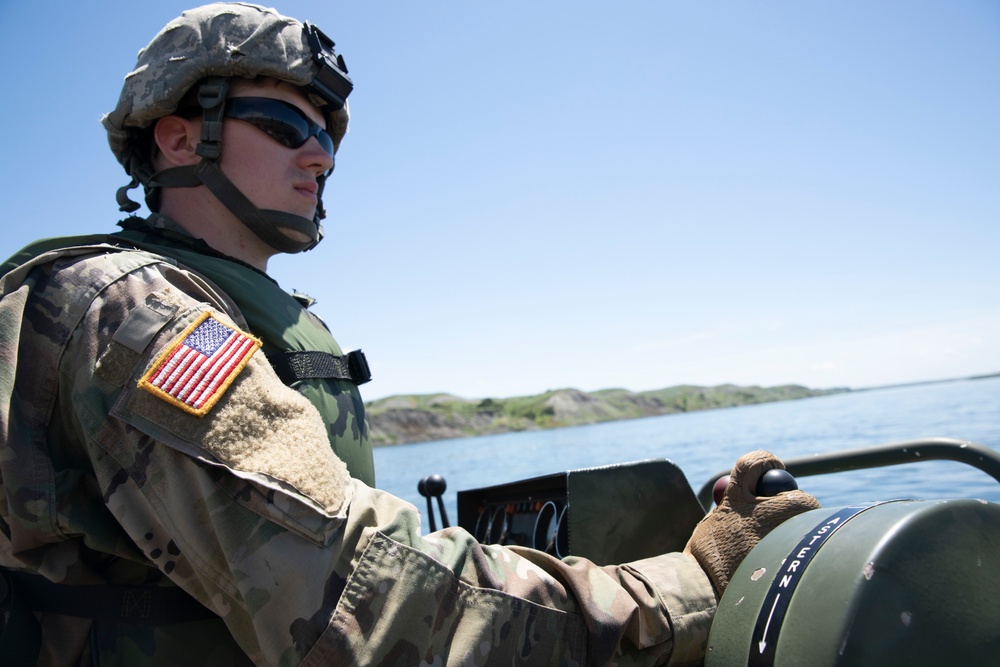 200th Engineer Company River Exercise