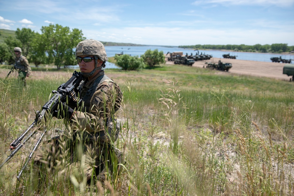 200th Engineer Company River Exercise