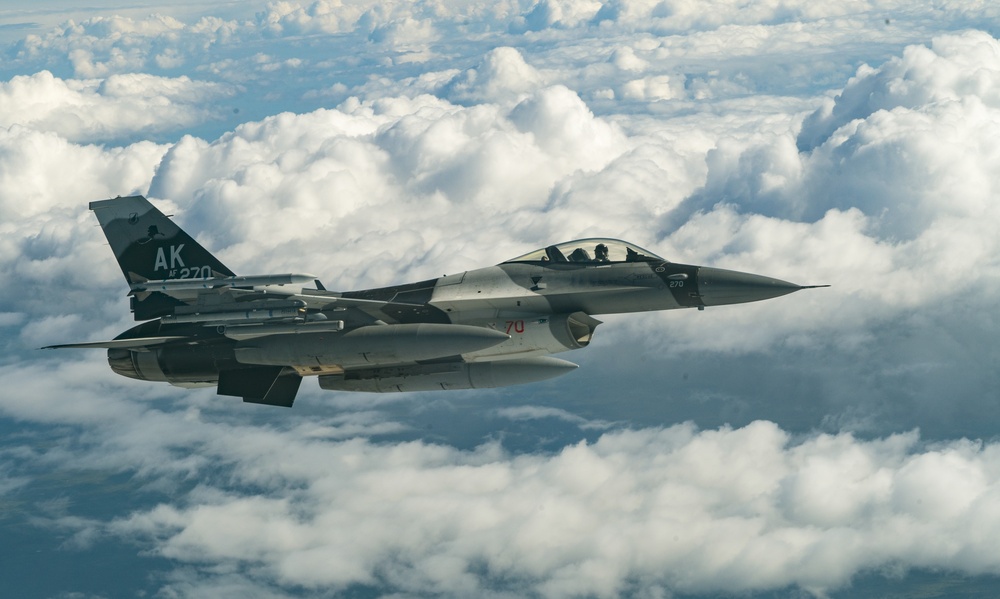 Red Flag-Alaska 19-2 Aerial Refuel F-16