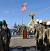 USS Fitzgerald hoists commemorative flag