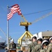 USS Fitzgerald hoists commemorative flag