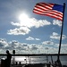 USS Fitzgerald hoists commemorative flag