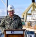 USS Fitzgerald hoists commemorative flag