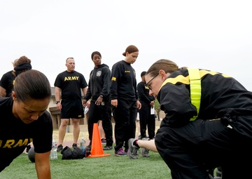 Soldiers get their arms around the ACFT with Fitness School trainers