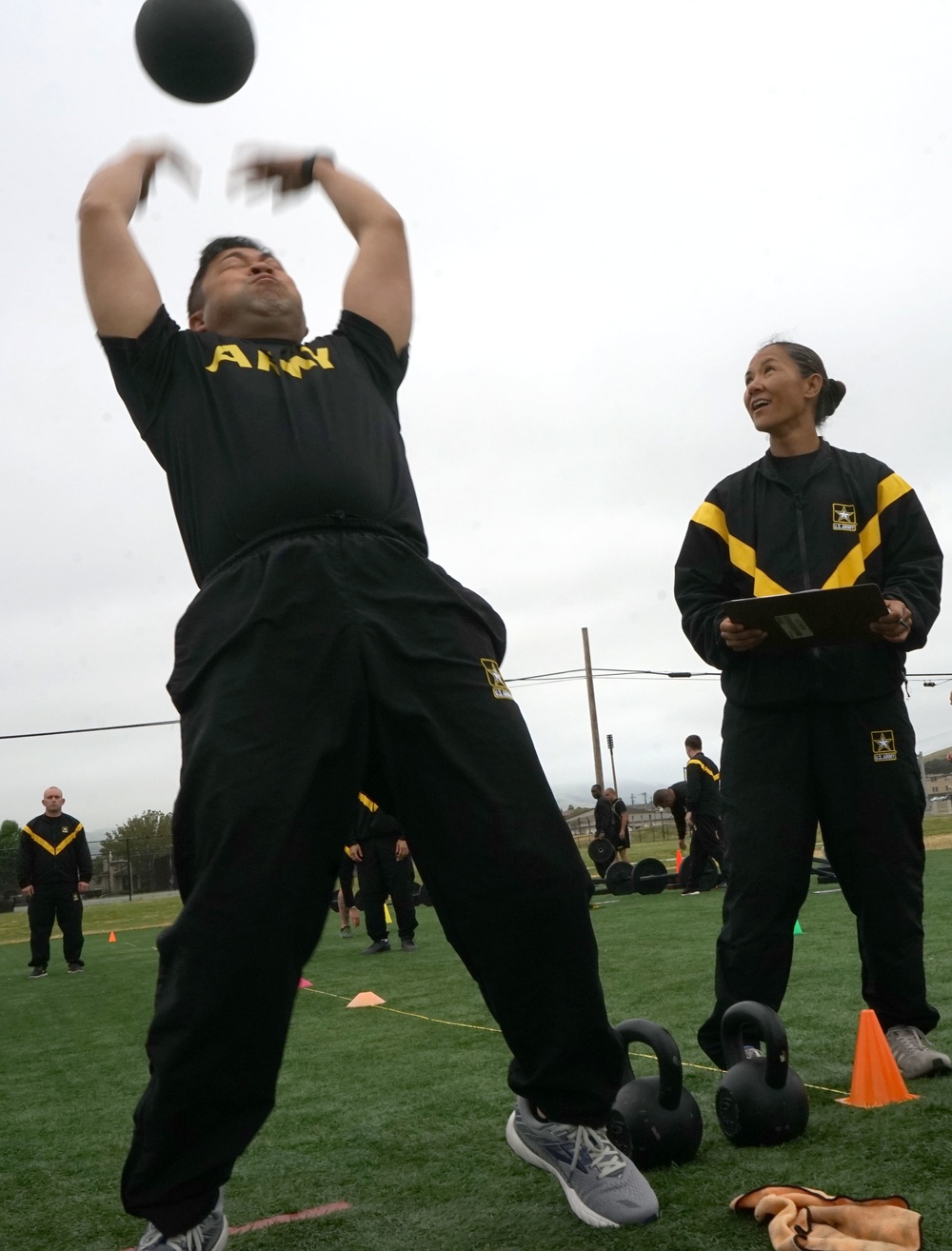 Soldiers get their arms around the ACFT with Fitness School trainers
