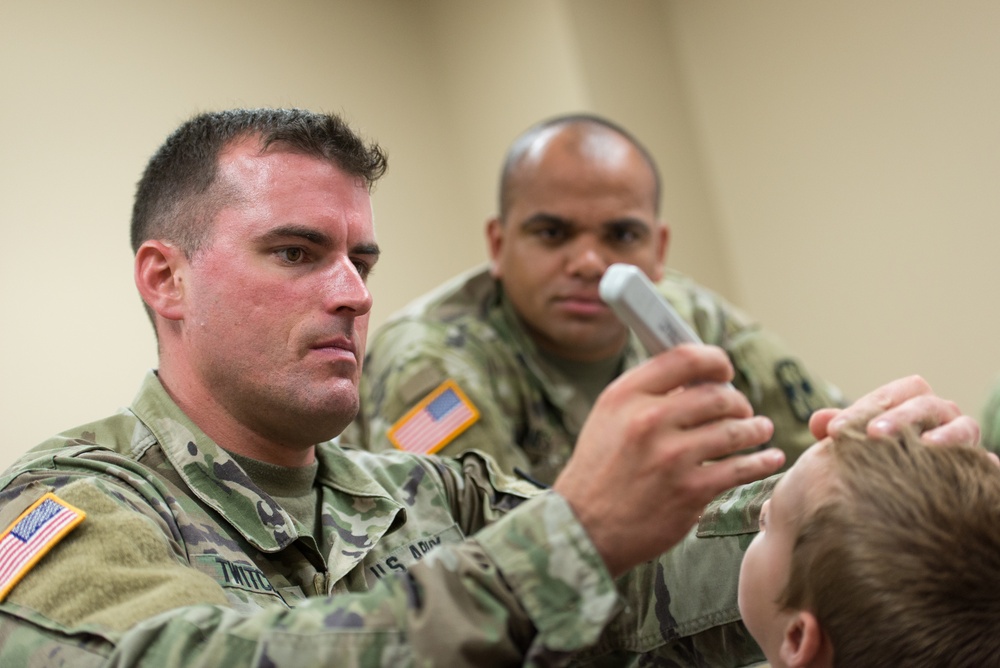 Fighting vision problems: 131st Field Hospital supports IRT