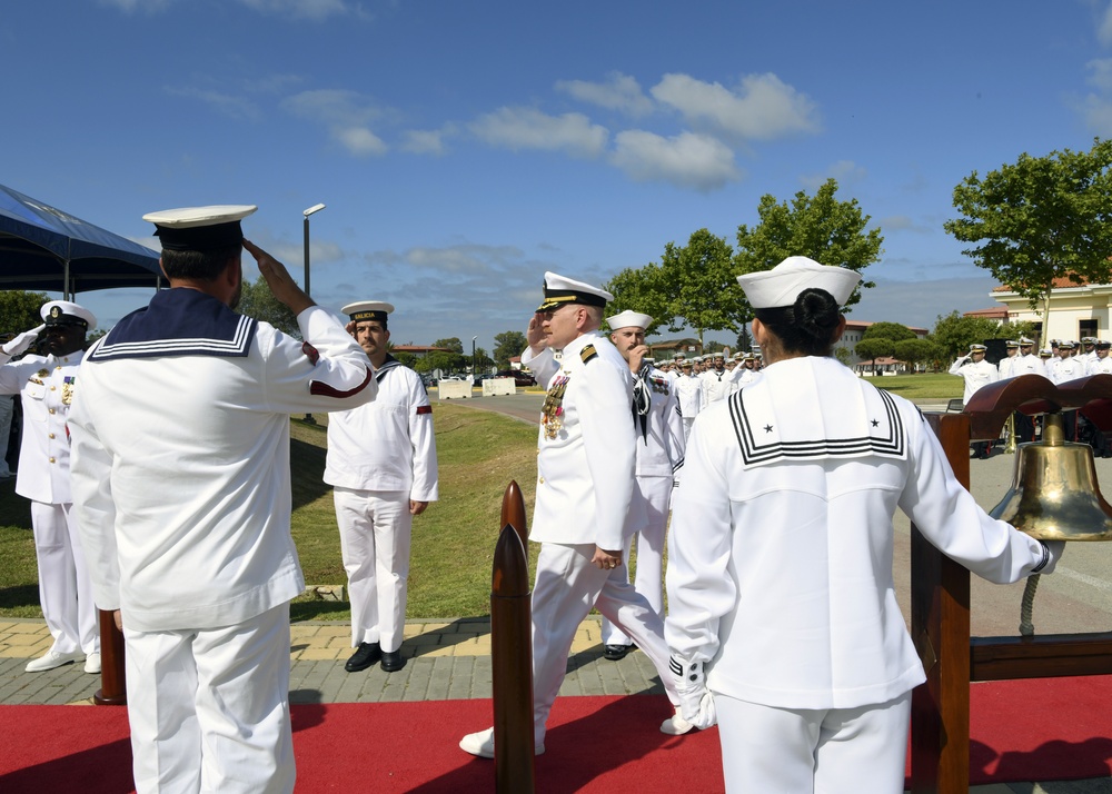 U.S. Naval Station Rota Holds Change of Command