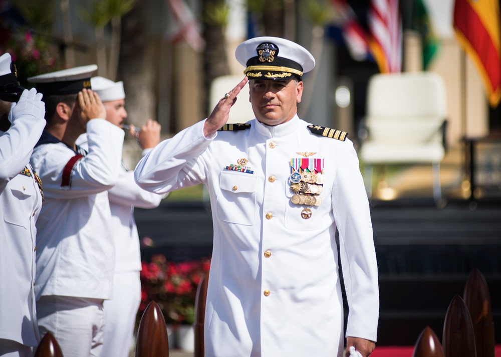 U.S. Naval Station Rota Holds Change of Command