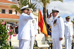 U.S. Naval Station Rota Holds Change of Command