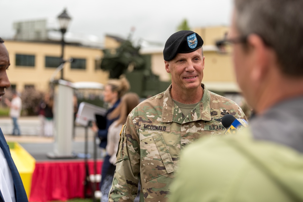 Flag passed, Col. McDonald assumes role as 33rd commander of depot