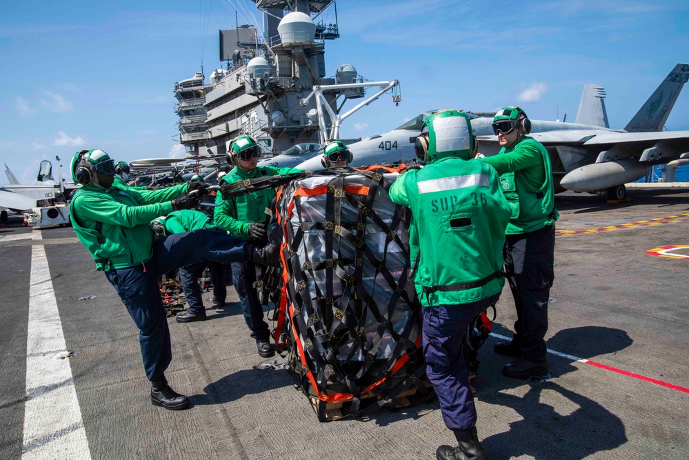 USS Ronald Reagan (CVN 76) Replenishment-At-Sea