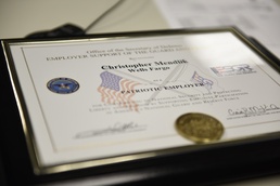 Airmen from NC and MO Present Patriotic Employer Award