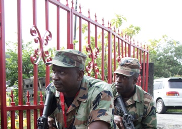 ST. VINCENT AND THE GRENADINES NATIVE PARTICIPATES IN CARIBBEAN-BASED MILITARY EXERCISE