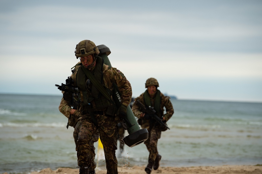 DV-Day amphibious beach landing, Klaipeda, Lithuania, BALTOPS 2019