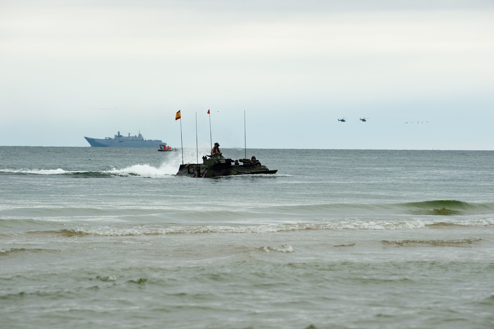 DV-Day amphibious beach landing, Klaipeda, Lithuania, BALTOPS 2019