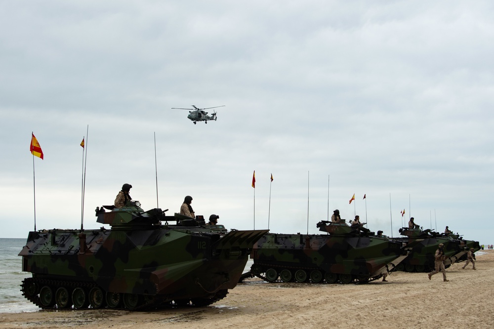 DV-Day amphibious beach landing, Klaipeda, Lithuania, BALTOPS 2019