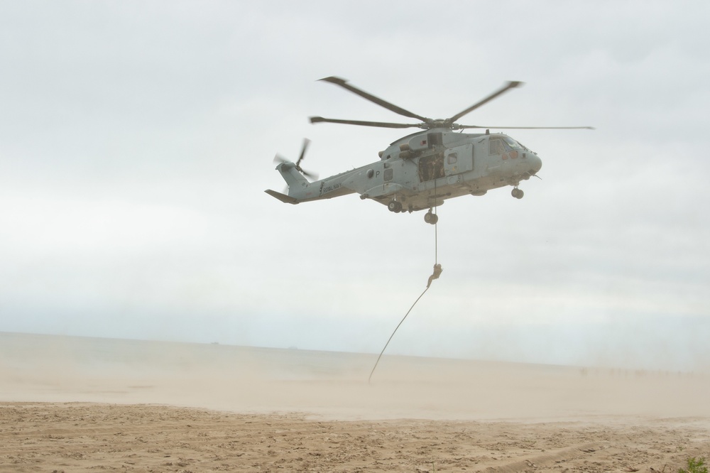 DV-Day amphibious beach landing, Klaipeda, Lithuania, BALTOPS 2019