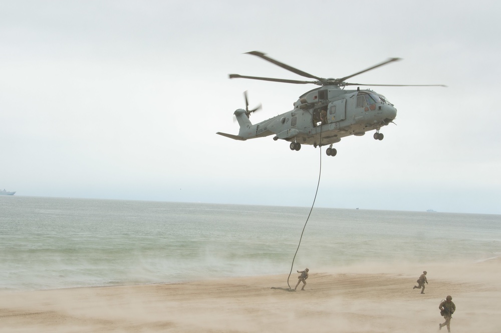 DV-Day amphibious beach landing, Klaipeda, Lithuania, BALTOPS 2019